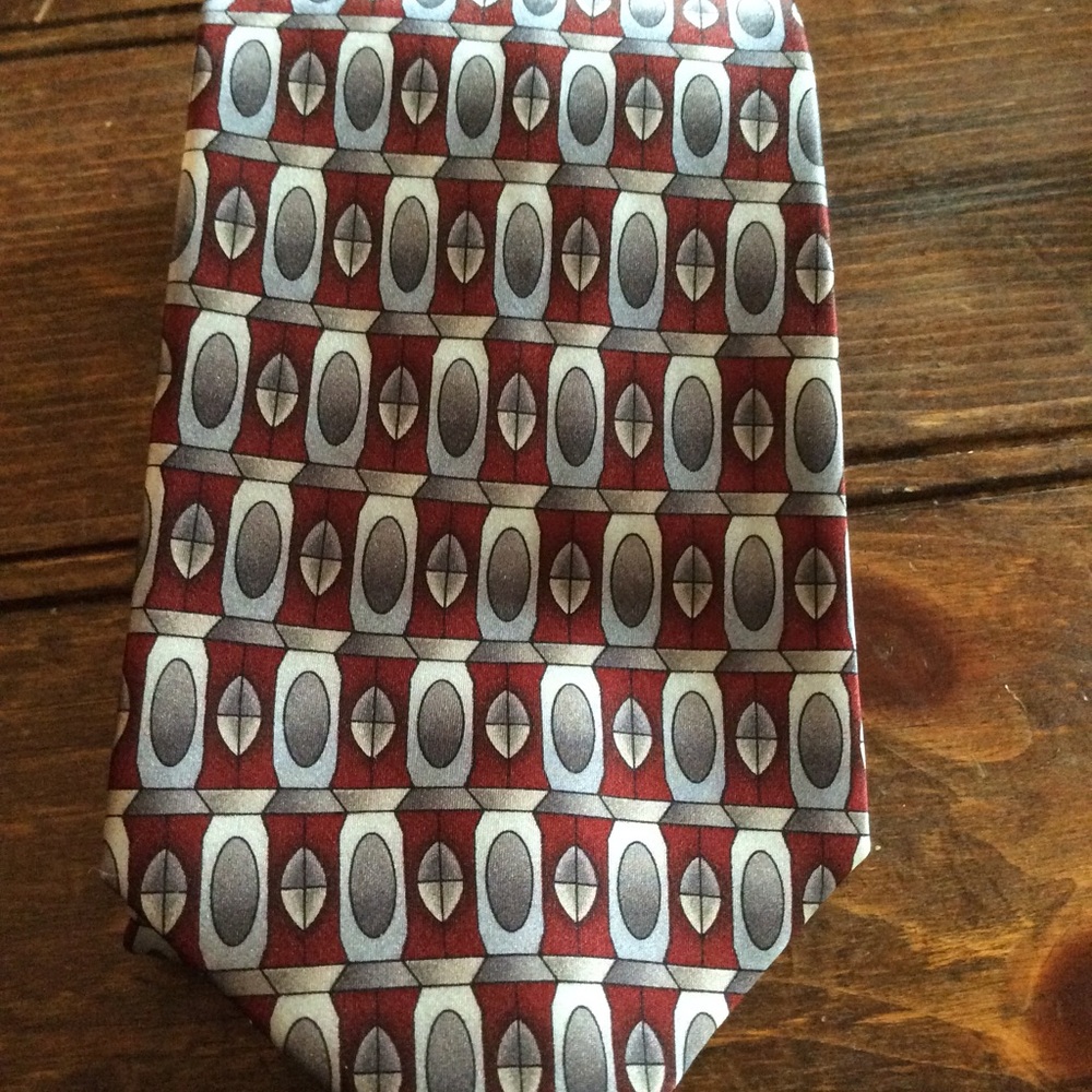 Cocktail colors tie. Silk handmade